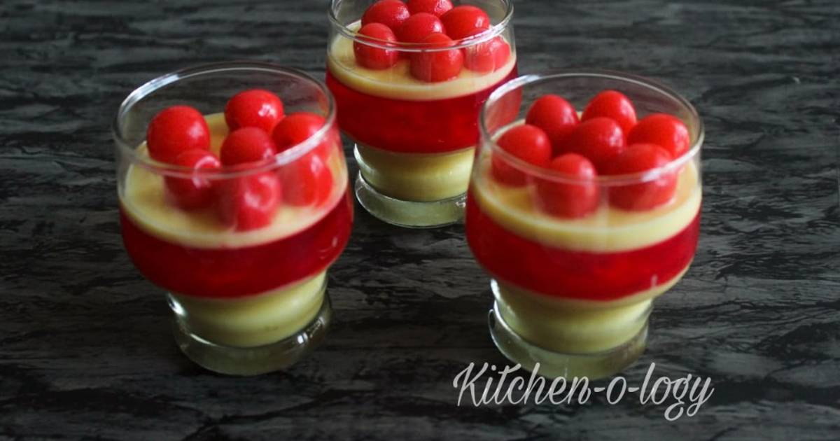 custard-jelly-trifle-recipe-by-sanam-merchant-rachna-chadha-cookpad