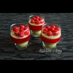 A picture of Custard & Jelly Trifle.