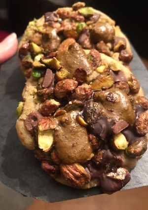 Une photo de Cookies 🍪 gourmands au praliné