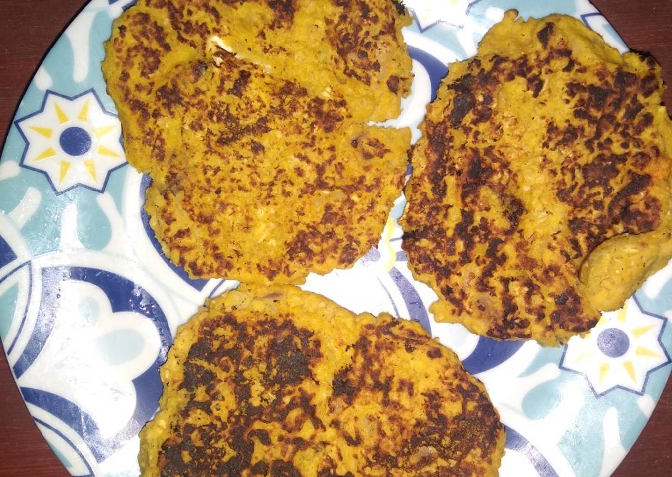 Croquetitas de garbanzos calabaza y avena