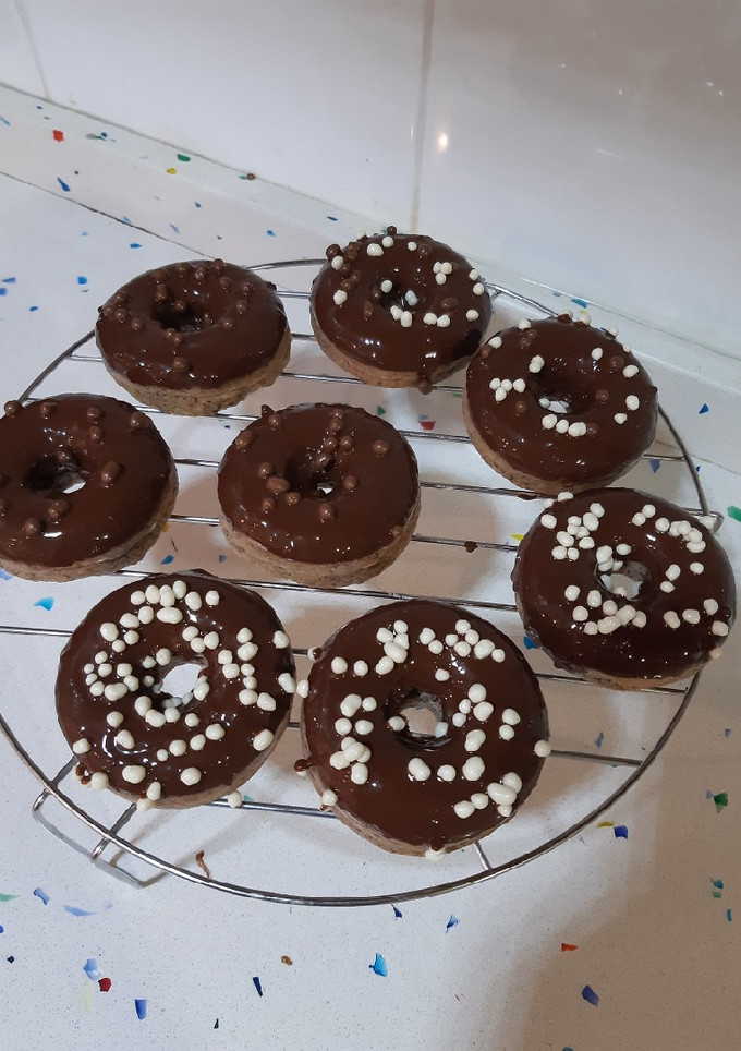 Una foto de Donuts de avellanas keto