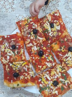 صورة لوصفة بيتزا كاري بنة زماااان 🍕🍕🍕
