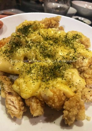 Foto resep Crispy chicken Mozarella with seaweed powder❤️#weekendchallenge