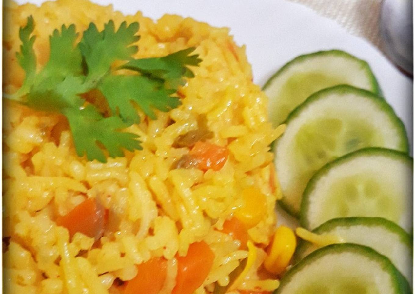 Mix veg corn rice