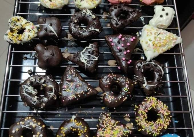 Resep Eggless yeast free donuts, Lezat