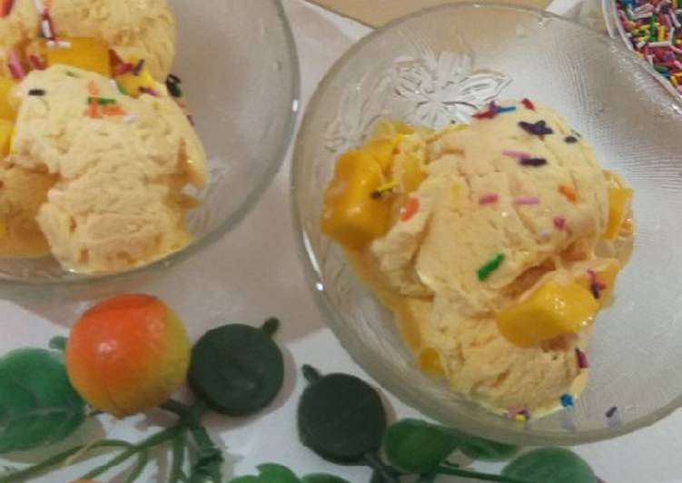 Recipe of Speedy Mango icecream