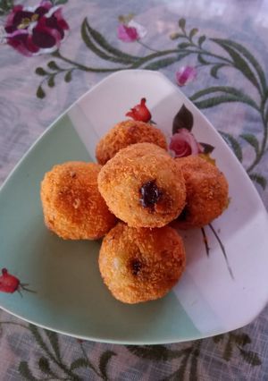 Foto resep Bola-Bola Pisang Coklat 🍌🍫