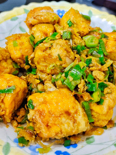 Foto resep Tahu oseng telur