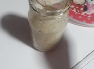 Una foto de Avena trasnochada...alta en proteínas!🍶🍎