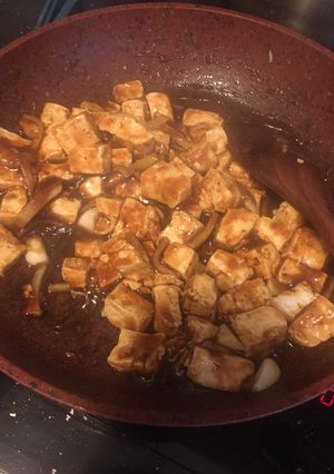 A picture of Chinese homemade tofu keto.