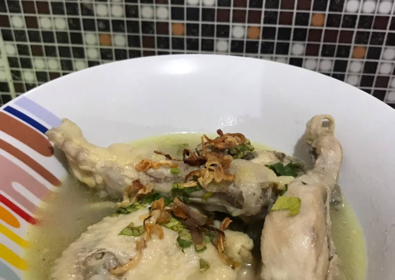 Sop ayam klaten pak min