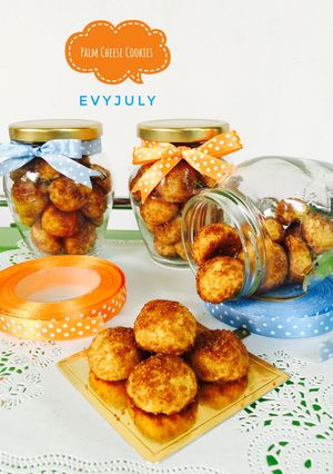Foto resep Palm Cheese Cookies