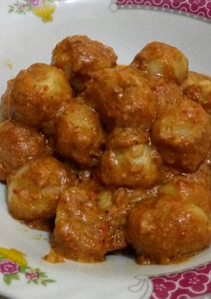 Foto resep Cilok bumbu kacang
