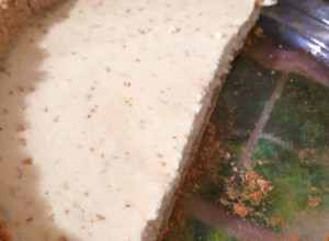 Una foto de Tarta de Ricotta integral sin azúcar (súper light)