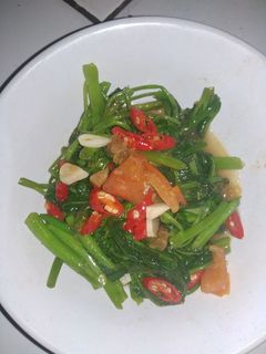 Foto resep Tumis kangkung simple