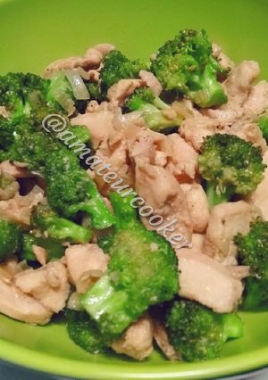 Foto resep Cah Brokoli Ayam
