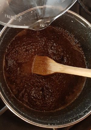 Una foto de Caramelo fácil de preparar