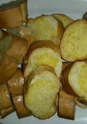 Una foto de Pan de ajo