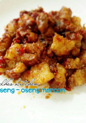 Foto resep Oseng - oseng mercon (khas jogja)