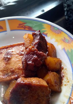 Foto resep Semur Daging Sapi,Tahu dan Kentang