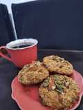 Galletas de Avena con Semillas y Plátano