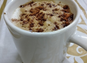 صورة لوصفة كابتشينو منزلي برغوة رائعة 😍