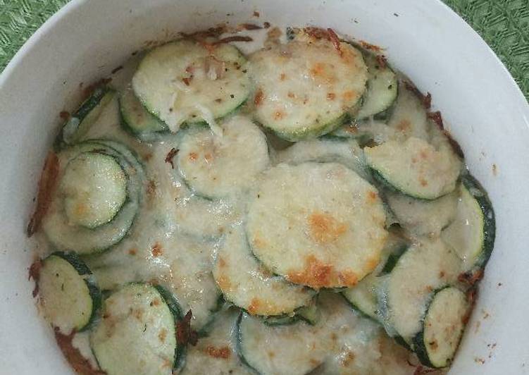 Step-by-Step Guide to Prepare Speedy Zucchini Gratin (Low Carb)