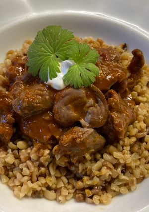 Zúza pörkölt recept fotója