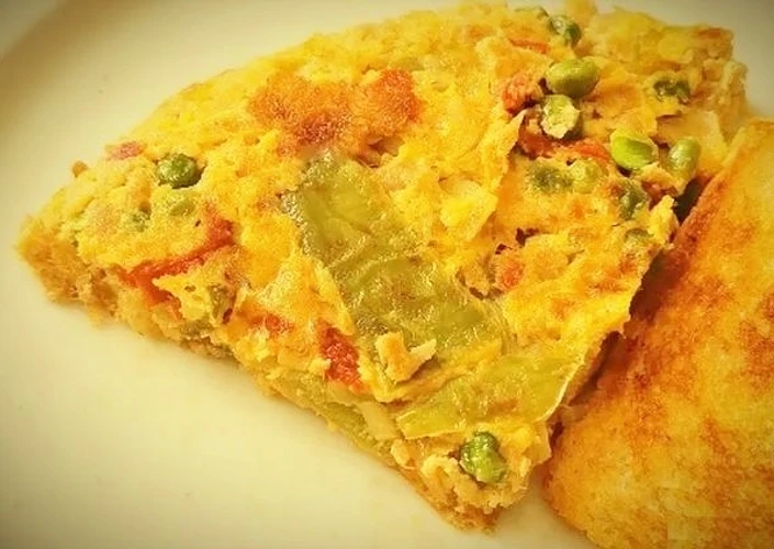 Pasos sencillos para Preparar  Tortilla de Atún blanco con Verduras