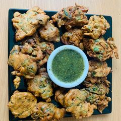 Palak pakore A picture of Palak pakore.