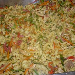 A picture of Noodles Chicken And Vegetable Stir Fry.