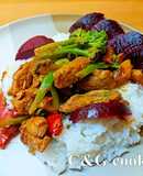 Κοτόπουλο Stir Fry με μπρόκολο και πιπεριές C&G