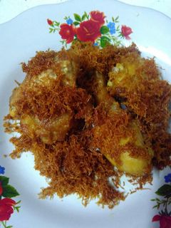 Foto resep Ayam Goreng serundeng ekspress enak
