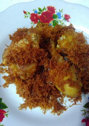 Foto resep Ayam Goreng serundeng ekspress enak