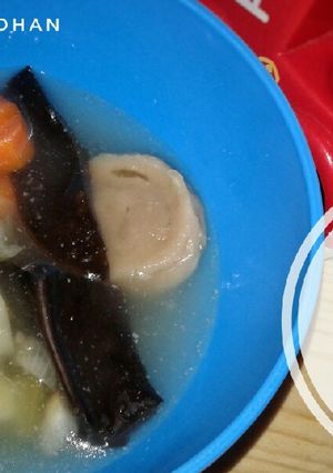 Foto resep Sop jamur kuping