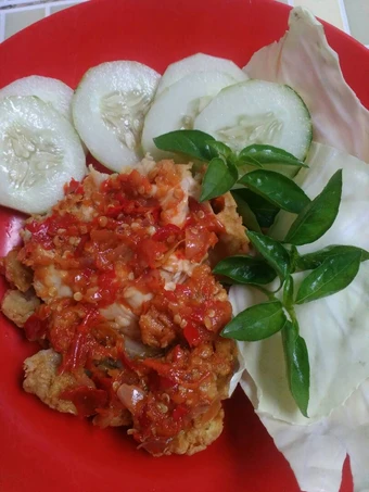 Langkah Gampang Membikin Resep Ayam Geprek crispy extra hot yang Lezat Sekali Anti Ribet, Mantap