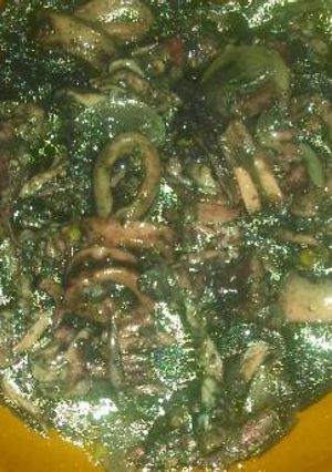 Foto resep Cumi hitam
