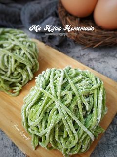Foto resep Mie Hijau Homemade