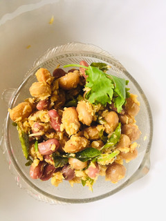 சோயா மசாலா சுண்டல்(soya masala sundal recipe in tamil) செய்முறை முக்கிய புகைப்படம்