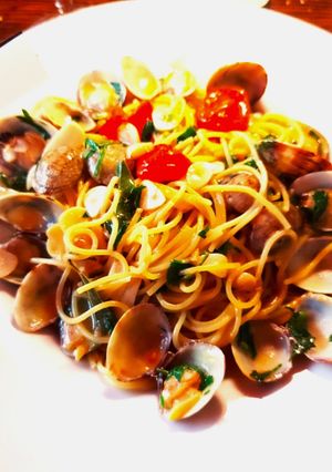 A picture of Spaghetti alle Vongole.