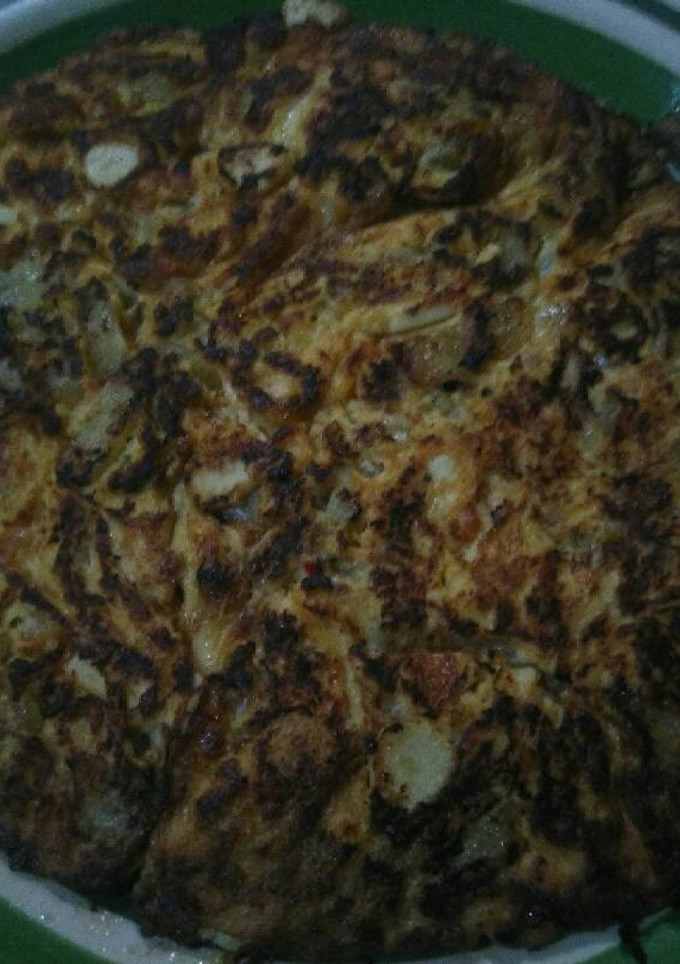 Una foto de Tortilla de verduras