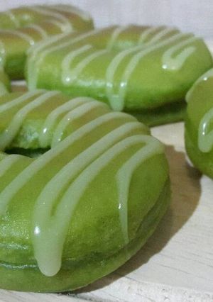 Foto resep Donat Greentea