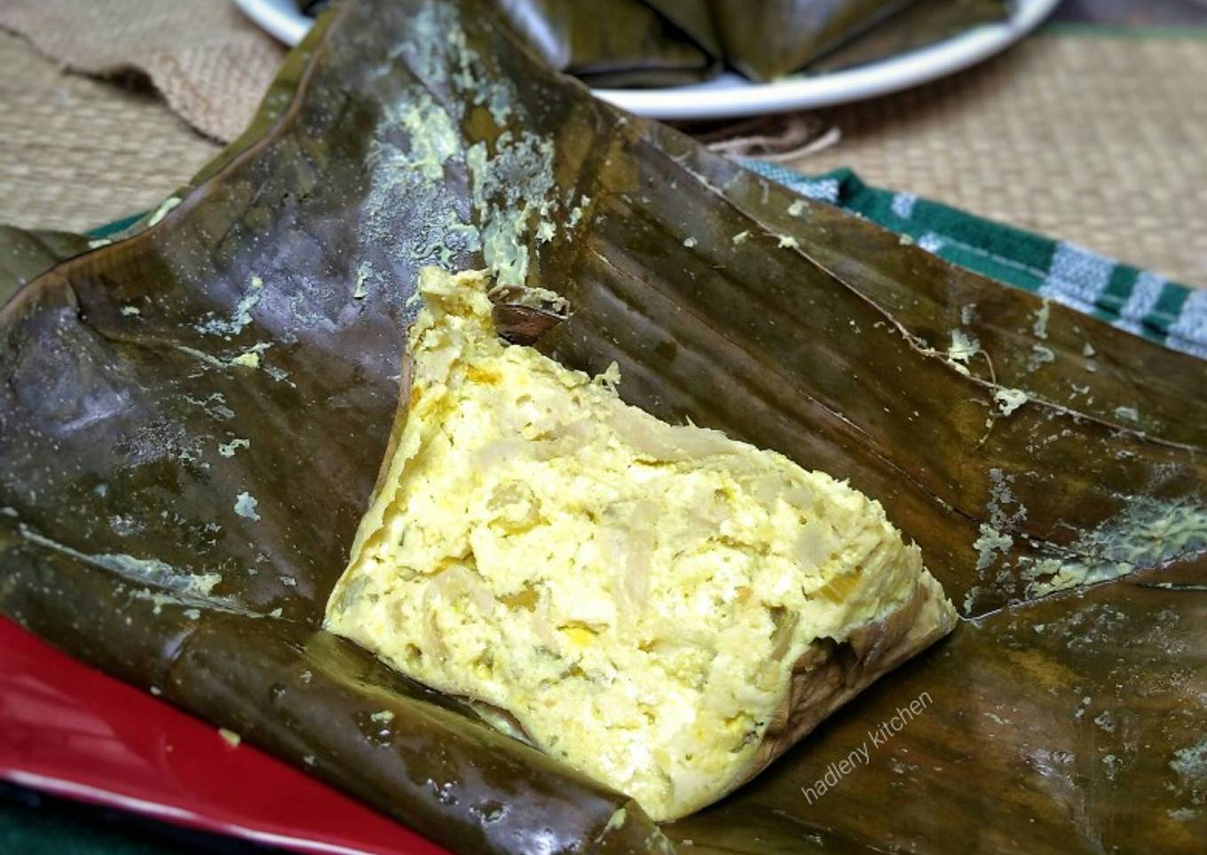 Pepes Tahu Jamur Tiram Bumbu Tumis