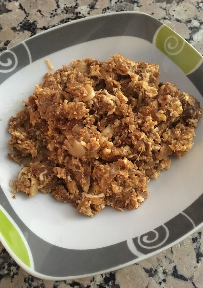 Una foto de Migas sin chorizo