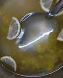 檸檬百香果凍湯品