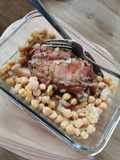Codillo con garbanzos