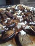 Pizza de berenjenas con melao de panela a la sartén!!!🤔🍆🧀🍕🍯🍆🧀🍕