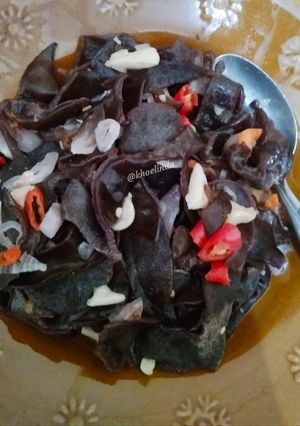 Foto resep Tumis lember/ jamur kuping