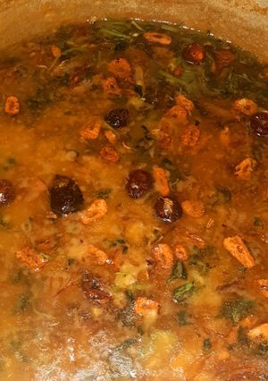 A picture of Moong masoor dal.