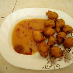 A picture of Bhajia za kunde # coastal dish.